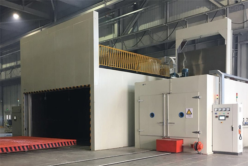 臺(tái)車烘箱客戶使用現(xiàn)場